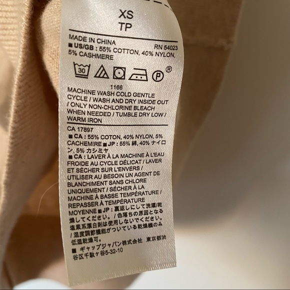 Cashmere blend Banana Republic sweater - Picture 3 of 4